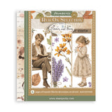 Stamperia Flowers and Poems Rub-On 20,5x23cm Assortment (6pcs) - DFLRBXG16
