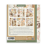 Stamperia Flowers and Poems Rub-On 20,5x23cm Assortment (6pcs) - DFLRBXG16