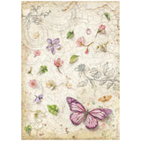 Stamperia All Around A4 Rice Paper Selection (6pcs) (DFSA4XAR)