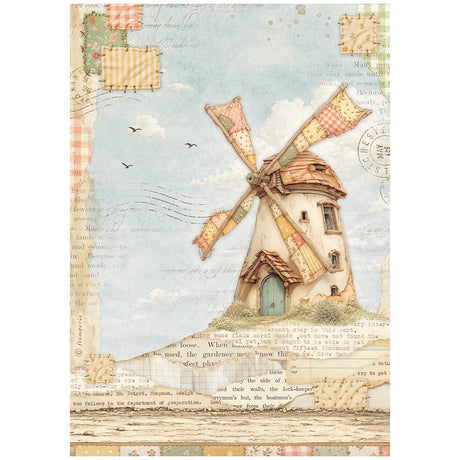 Stamperia Cozy Family A4 Rice Paper Selection (6pcs) - DFSA4XCF