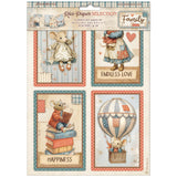 Stamperia Family A4 Rice Paper Selection (6pcs) (DFSA4XFL)