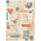 Stamperia Family A4 Rice Paper Selection (6pcs) (DFSA4XFL)