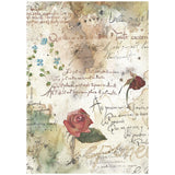 Stamperia Flowers and Poems A4 Rice Paper Selection (6pcs) - DFSA4XFP