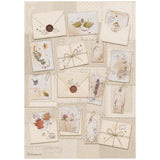 Stamperia Flowers and Poems A4 Rice Paper Selection (6pcs) - DFSA4XFP