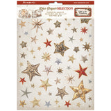 Stamperia Selection 6 Rice paper A4 - Gear up for Christmas DFSA4XGT