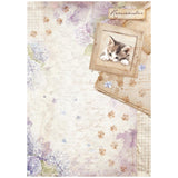 Stamperia Quiet Days A4 Rice Paper Selection (DFSA4XQD)