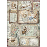Stamperia Symphony A4 Rice Paper Selection (6pcs) by Sara Alcobendas (DFSA4XSP)