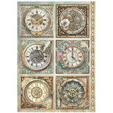 Stamperia Gardens of Time A4 Rice Paper (DFSA4XTM)