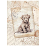 Stamperia Quiet Days A6 Mini Rice Paper (DFSA6X01)