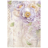 Stamperia Quiet Days A6 Mini Rice Paper (DFSA6X01)