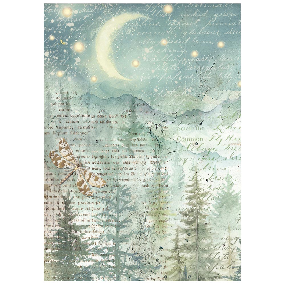 Stamperia Herbarium Silvae A6 Mini Rice Paper (DFSA6X02)