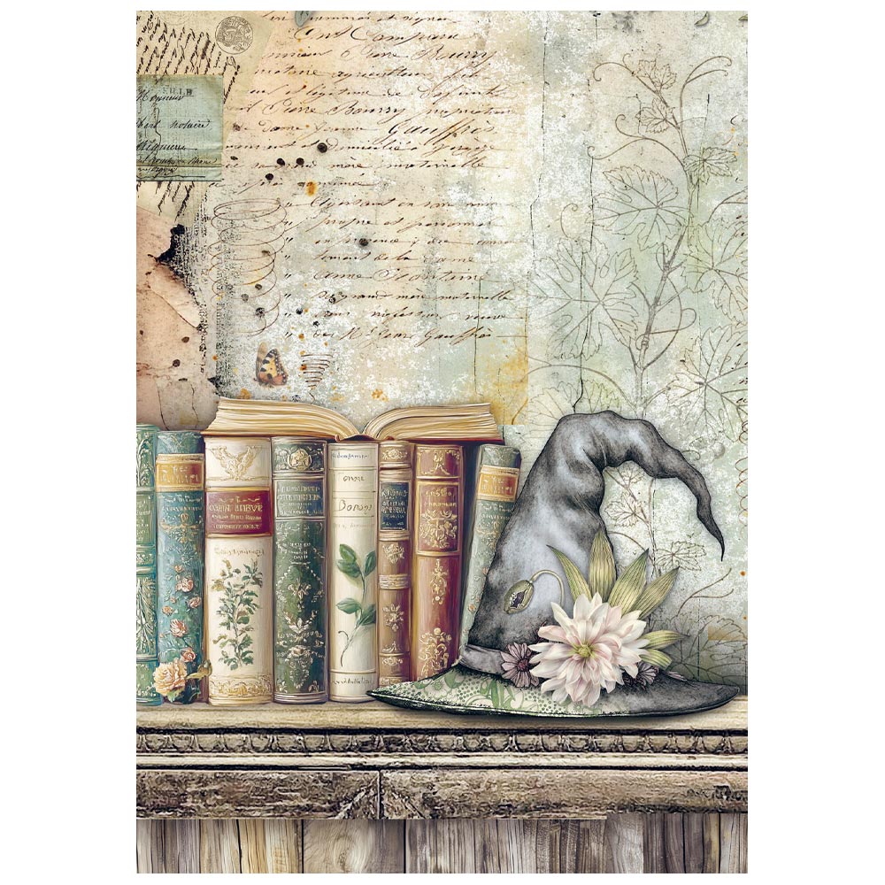 Stamperia Herbarium Silvae A6 Mini Rice Paper (DFSA6X02)