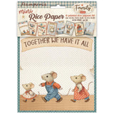 Stamperia Family A6 Mini Rice Paper (DFSA6X03)