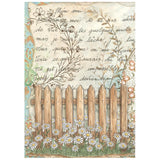 Stamperia Daisy Art A6 Mini Rice Paper (8pcs) (DFSA6X04)