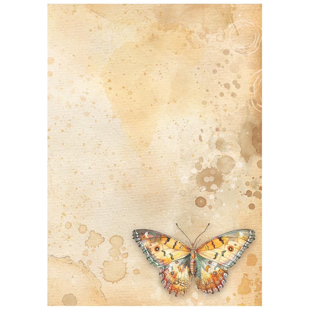 Stamperia Daisy Art A6 Mini Rice Paper (8pcs) (DFSA6X04)