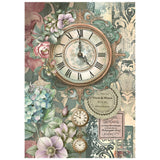 Stamperia Gardens of Time A6 Mini Rice Paper (DFSA6X05)