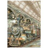 Stamperia Gardens of Time A6 Mini Rice Paper (DFSA6X05)