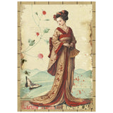 Stamperia Oriental Garden A6 Mini Rice Paper (8pcs) (DFSA6X08)