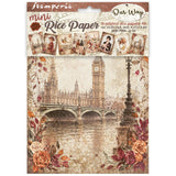 Stamperia Our Way A6 Mini Rice Paper Selection (8pcs) - DFSA6X12