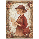 Stamperia Our Way A6 Mini Rice Paper Selection (8pcs) - DFSA6X12