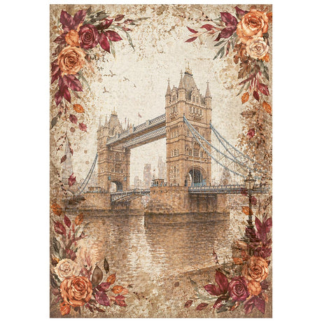 Stamperia Our Way A6 Mini Rice Paper Selection (8pcs) - DFSA6X12