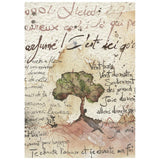 Stamperia Flowers and Poems A6 Mini Rice Paper Selection (8pcs) - DFSA6X13