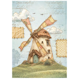 Stamperia Cozy Family A6 Mini Rice Paper Selection (8pcs) - DFSA6X14