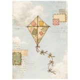 Stamperia Cozy Family A6 Mini Rice Paper Selection (8pcs) - DFSA6X14