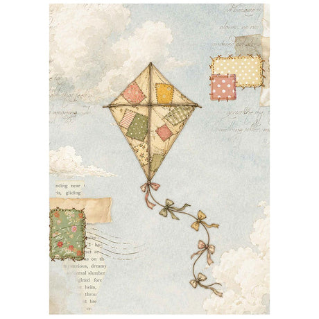 Stamperia Cozy Family A6 Mini Rice Paper Selection (8pcs) - DFSA6X14