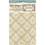 Stamperia Selection 8 Rice paper A6 backgrounds - Alterego