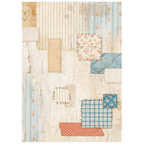 Stamperia Family A6 Rice Paper Backgrounds (DFSAK6049)