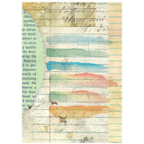 Stamperia Daisy Art A6 Rice Paper Backgrounds (8pcs) (DFSAK6050)