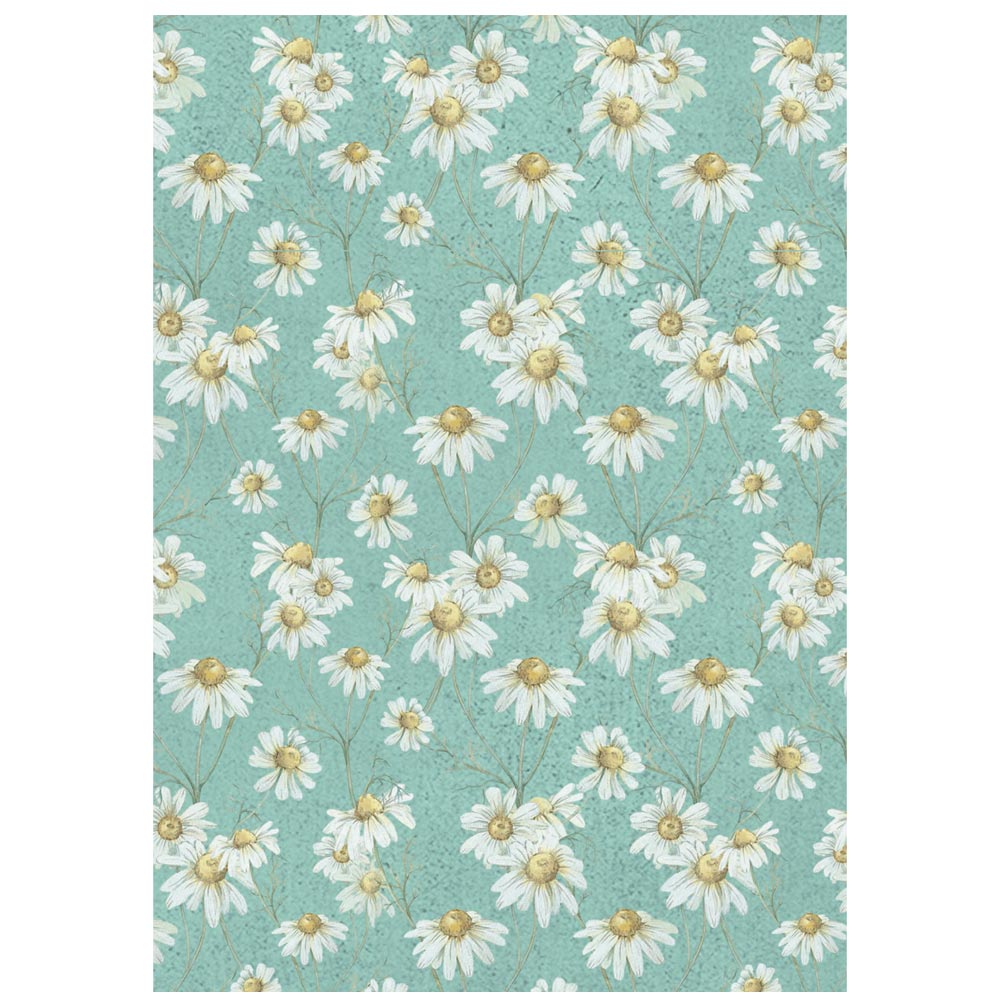 Stamperia Daisy Art A6 Rice Paper Backgrounds (8pcs) (DFSAK6050)