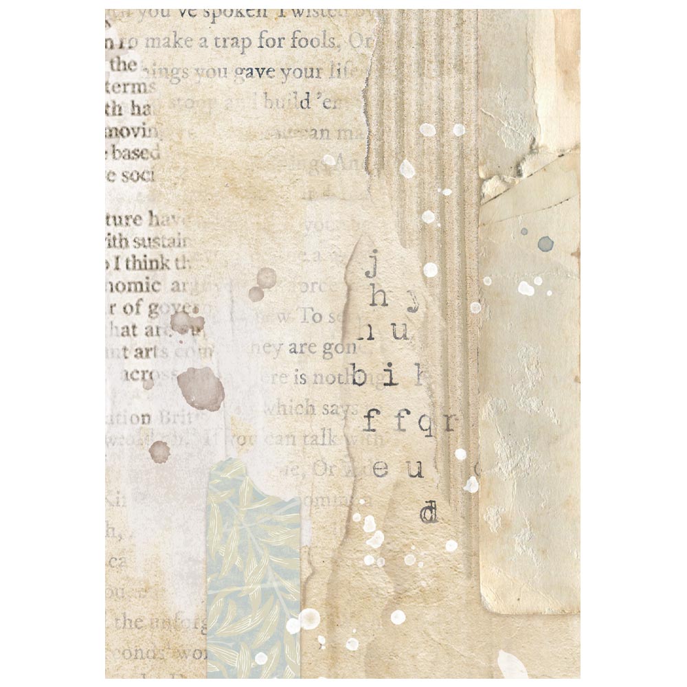 Stamperia Secret Diary A6 Rice Paper Backgrounds (8pcs) (DFSAK6051)