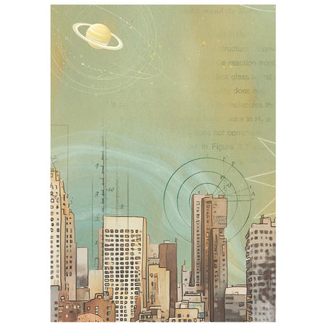 Stamperia A New Beginning A6 Rice Paper Backgrounds 8pcs (DFSAK6052)