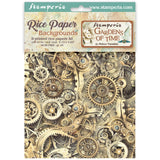 Stamperia Gardens of Time A6 Rice Paper Backgrounds (DFSAK6053)