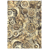 Stamperia Gardens of Time A6 Rice Paper Backgrounds (DFSAK6053)