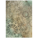 Stamperia Gardens of Time A6 Rice Paper Backgrounds (DFSAK6053)
