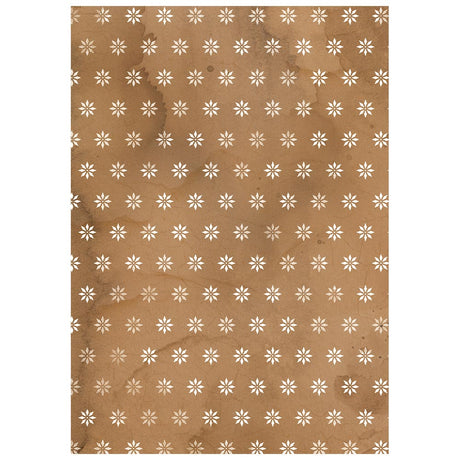 Stamperia Silent Night A6 Rice Paper Backgrounds Selection, 8 Pieces - DFSAK6058
