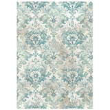 Stamperia White Christmas A6 Rice Paper Backgrounds Selection, 8 Pieces by Cristina Radovan - DFSAK6059