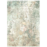 Stamperia White Christmas A6 Rice Paper Backgrounds Selection, 8 Pieces by Cristina Radovan - DFSAK6059