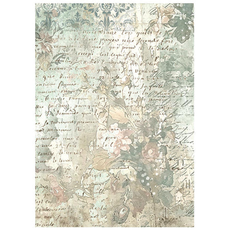 Stamperia White Christmas A6 Rice Paper Backgrounds Selection, 8 Pieces by Cristina Radovan - DFSAK6059