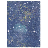 Stamperia Cosmos A6 Rice Paper Backgrounds Selection (8pcs) by Cristina Radovan - DFSAK6060