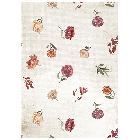 Stamperia Our Way A6 Rice Paper Backgrounds Selection (8pcs) - DFSAK6061