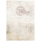Stamperia Our Way A6 Rice Paper Backgrounds Selection (8pcs) - DFSAK6061