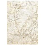 Stamperia Our Way A6 Rice Paper Backgrounds Selection (8pcs) - DFSAK6061