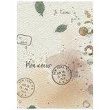 Stamperia Flowers and Poems A6 Rice Paper Backgrounds Selection (8pcs) - DFSAK6062