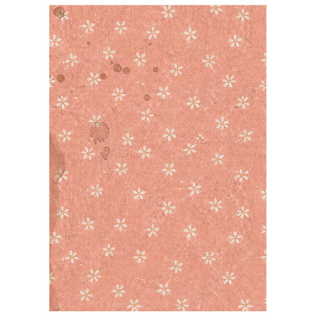 Stamperia Cozy Family A6 Rice Paper Backgrounds Selection (8pcs) - DFSAK6063