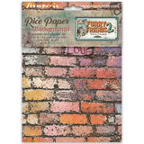 Stamperia Furry Friends 2 A6 Rice Paper Backgrounds Selection (8pcs) by Antonis Tzanidakis - DFSAK6064