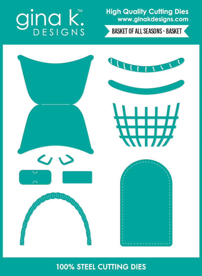 Gina K Designs DIE- Basket of All Seasons - Basket